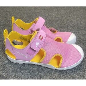 Adidas Terrex LEGO Captain Toey Girls Size 6 Sandals Outdoor Shoes Pink NEW